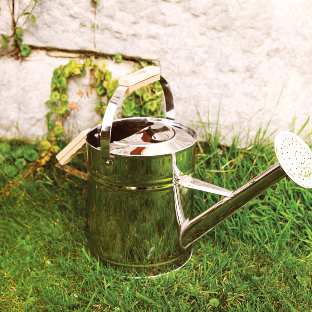 ESSCHERT DESIGN Stainless Steel Watering Can 7 Litres
