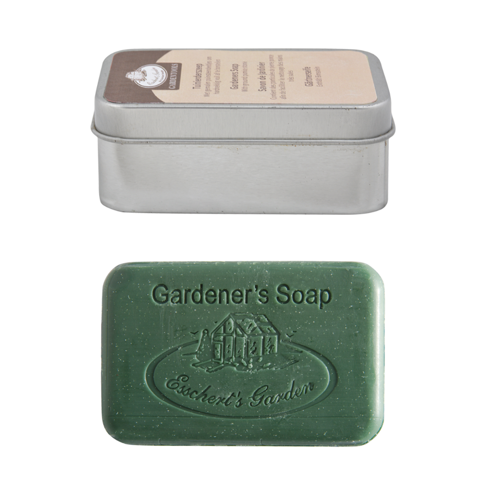 Load image into Gallery viewer, ESSCHERT DESIGN Gardeners Soap With Tin