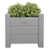 ESSCHERT DESIGN Wooden Square Planter Grey - Set of 2 **Limited Stock**