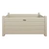 ESSCHERT DESIGN Wooden Rectangular Planter White - Set of 2 **Limited Stock**