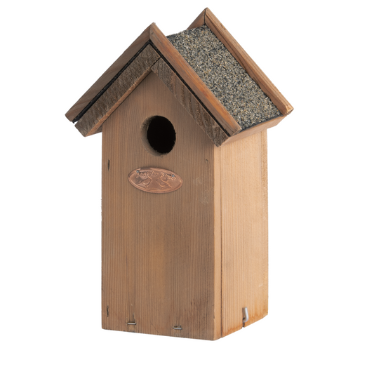 ESSCHERT DESIGN Wren Nesting Box With Bitumen Roof