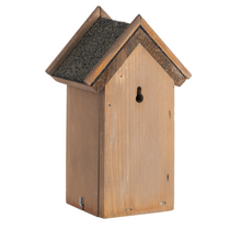 Load image into Gallery viewer, ESSCHERT DESIGN Wren Nesting Box With Bitumen Roof