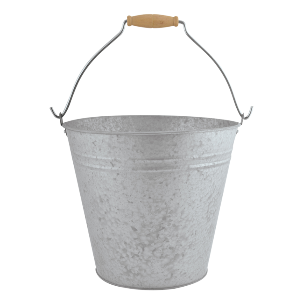 ESSCHERT DESIGN Aged Zinc Bucket - 9.5L