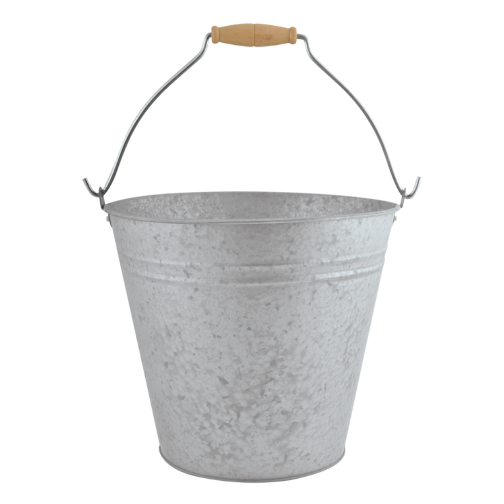 Load image into Gallery viewer, ESSCHERT DESIGN Aged Zinc Bucket - 9.5L