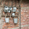 ESSCHERT DESIGN Aged Zinc Bucket - 9.5L