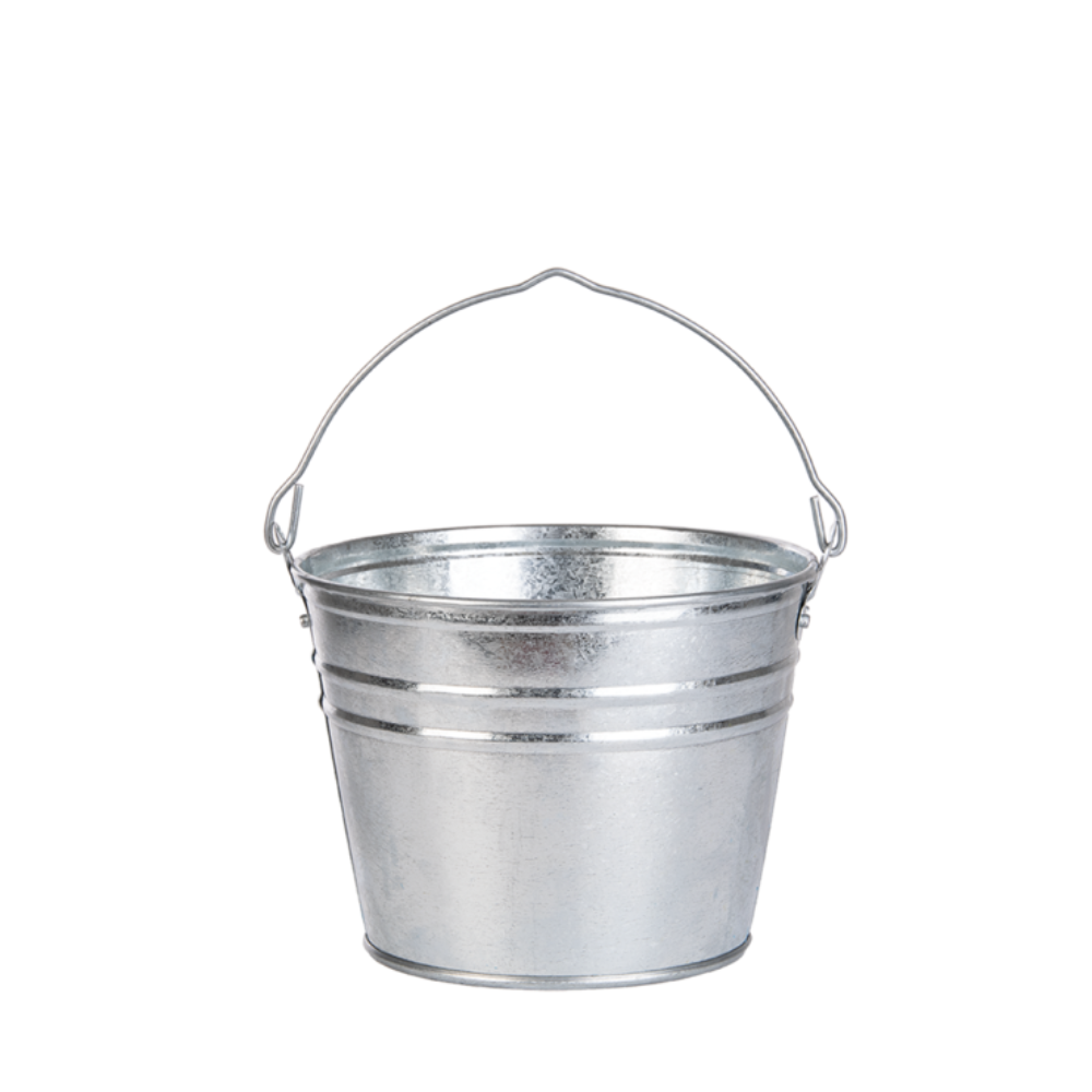 ESSCHERT DESIGN Zinc Bucket Small - 4.8L