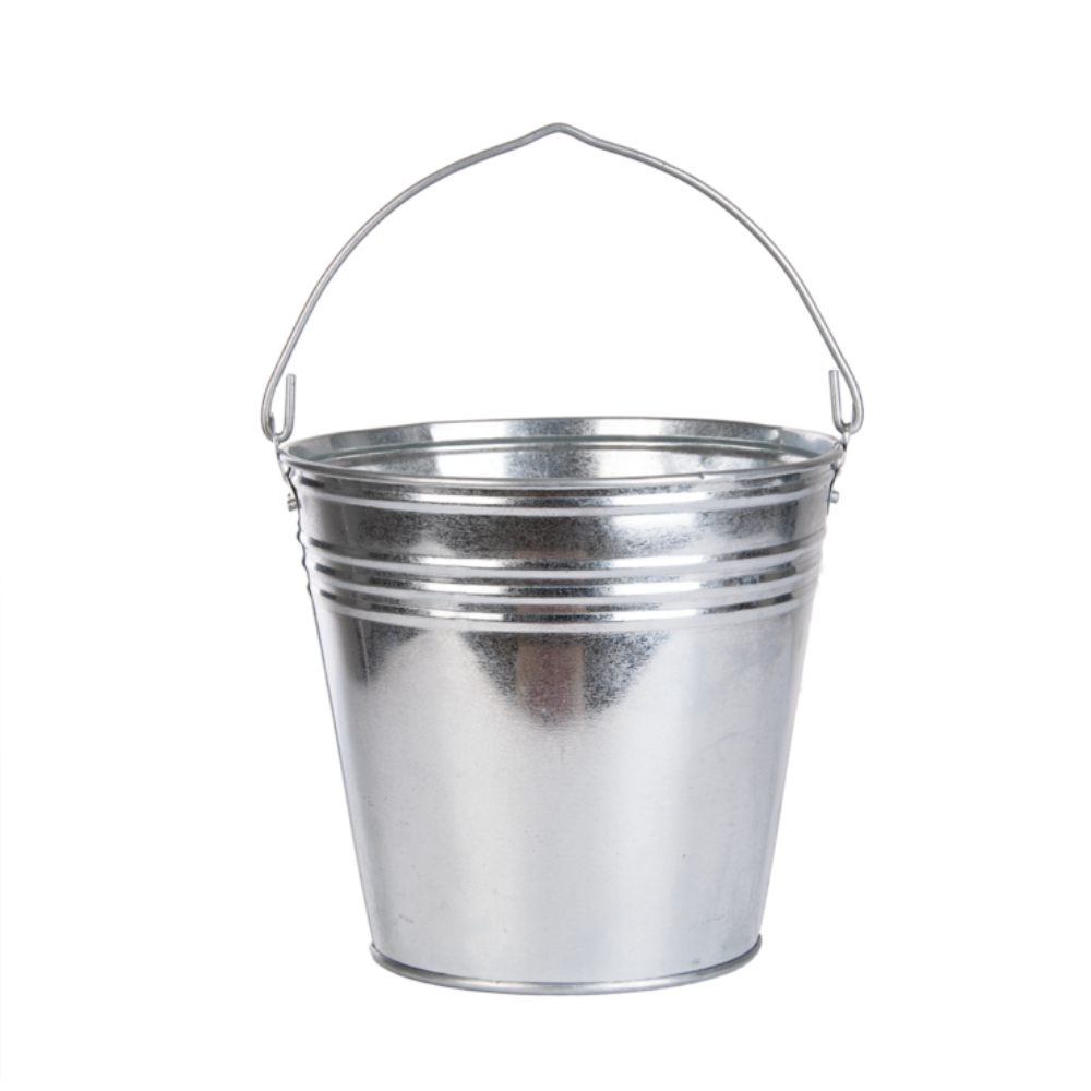 ESSCHERT DESIGN Zinc Bucket Large - 9.1L
