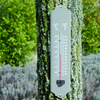 ESSCHERT DESIGN Metal Thermometer - Grey