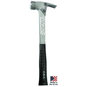 ESTWING 14oz Smooth Face AL-PRO BLACK Hammer - SHOCK REDUCTION GRIP - ALBK
