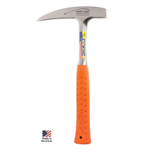 Load image into Gallery viewer, ESTWING Rock Pick, Pointed Tip - Orange Nylon Grip 14oz