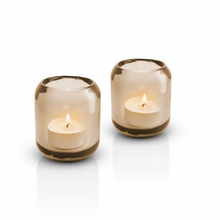 Load image into Gallery viewer, EVA SOLO Acorn Tealight Holder Set of 2 - Hazel Brown **CLEARANCE**