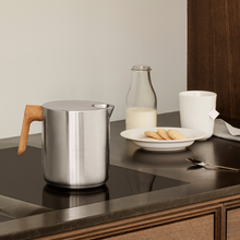 Load image into Gallery viewer, EVA SOLO Silver Nordic Kitchen Induction Kettle - 1L **CLEARANCE**