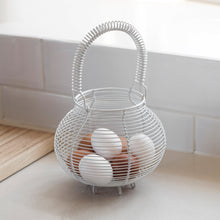 Load image into Gallery viewer, GARDEN TRADING Metal Egg Basket - Chalk