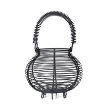 Load image into Gallery viewer, GARDEN TRADING Metal Egg Basket - Charcoal
