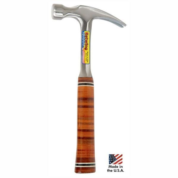 ESTWING 16oz Straight Claw Rip Hammer - Leather grip - E16S