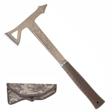 ESTWING BLACK EAGLE Desert Sand Tomahawk - Nylon Vinyl Shock Reduction Grip