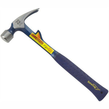ESTWING HAMMERTOOTH 22oz Smooth Face Hammer - SHOCK REDUCTION GRIP