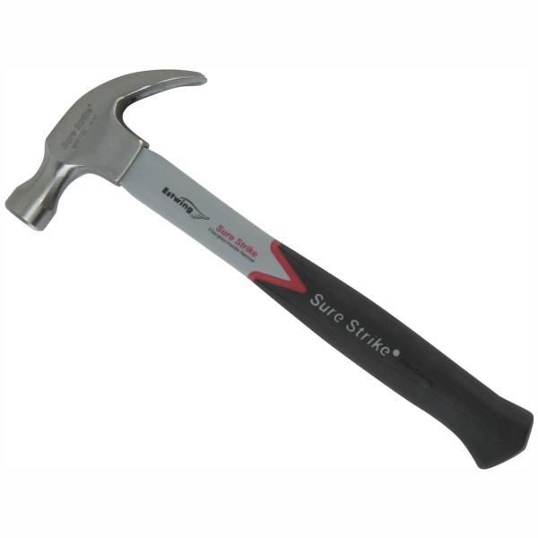 ESTWING 24oz Claw Hammer - SHOCK REDUCTION GRIP - Combo with Free 20oz Hammer