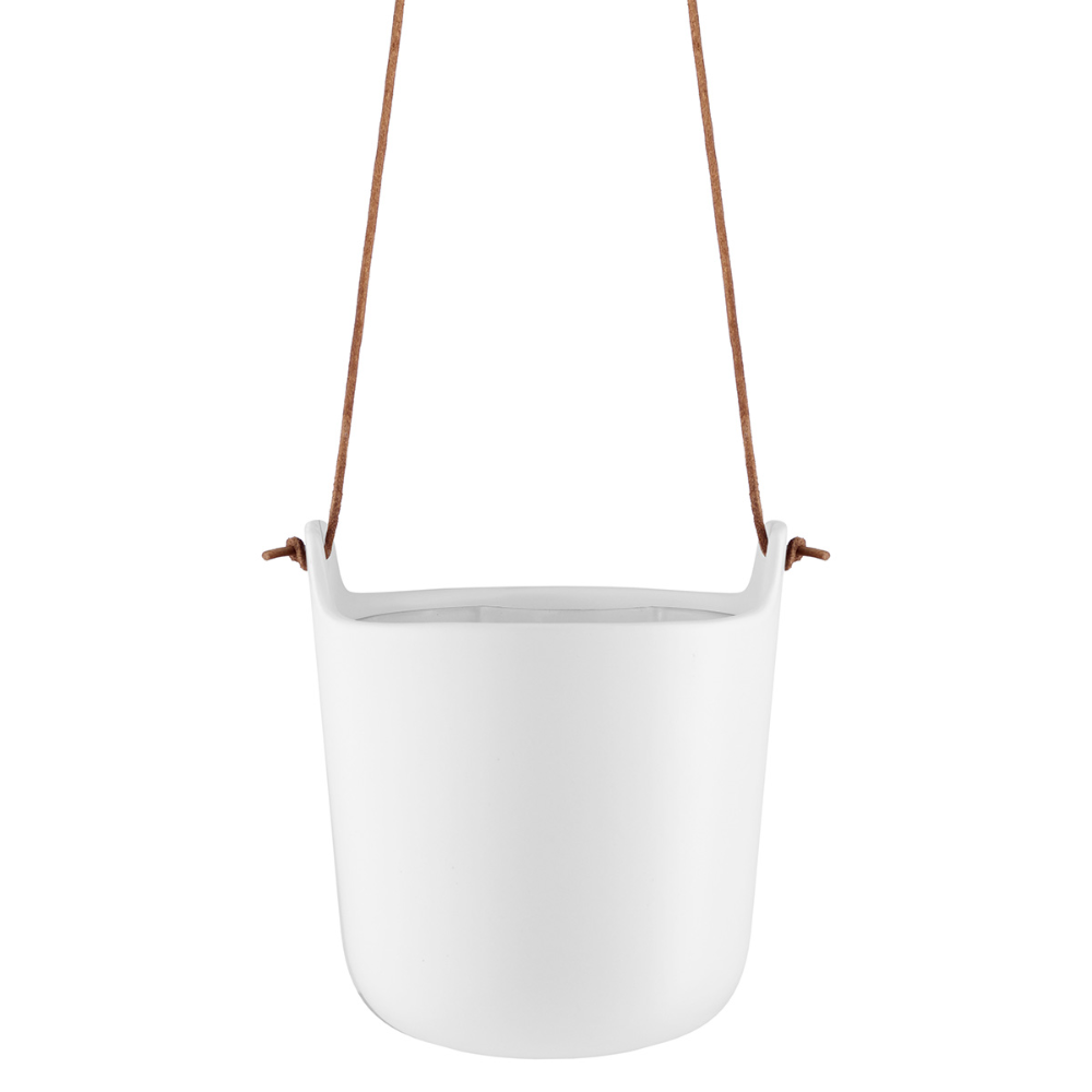 Load image into Gallery viewer, EVA SOLO Self-Watering Flowerpot Hanging White - 15cm **CLEARANCE**