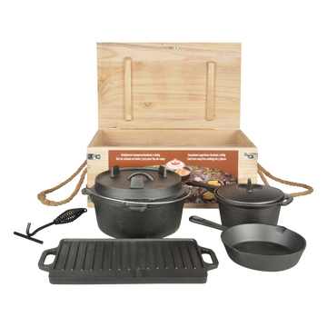 ESSCHERT DESIGN Dutch Oven Cooking Set 7 pcs **Limited Stock**