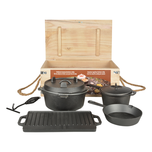 ESSCHERT DESIGN Dutch Oven Cooking Set 7 pcs **Limited Stock**