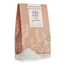 Load image into Gallery viewer, HEATHCOTE &amp; IVORY In The Garden Muscle Soak Bath Salts 200g