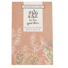 Load image into Gallery viewer, HEATHCOTE &amp; IVORY In The Garden Muscle Soak Bath Salts 200g