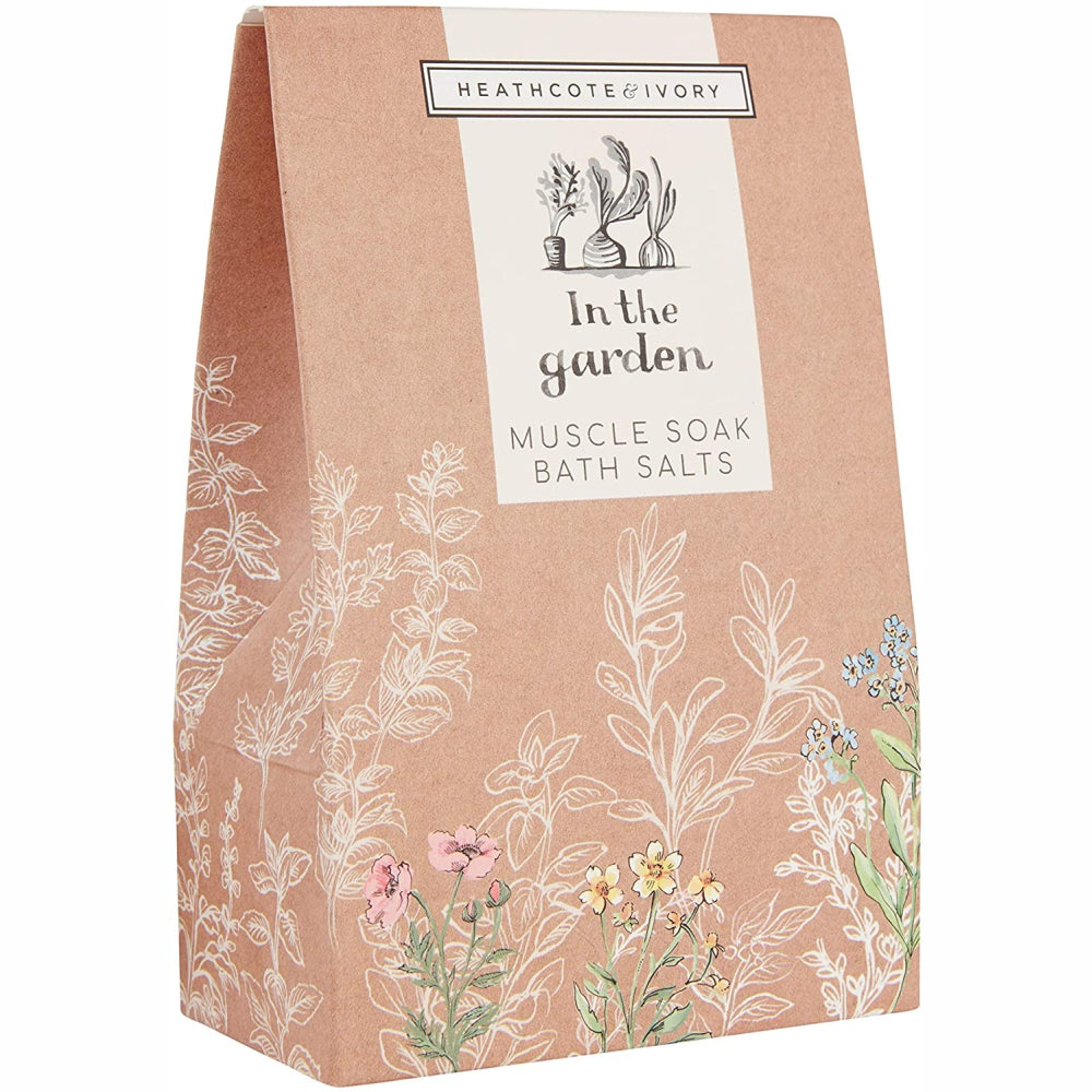 Load image into Gallery viewer, HEATHCOTE &amp; IVORY In The Garden Muscle Soak Bath Salts 200g