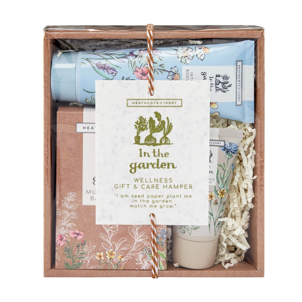 Load image into Gallery viewer, HEATHCOTE &amp; IVORY In The Garden Wellness Gift/Care Hamper