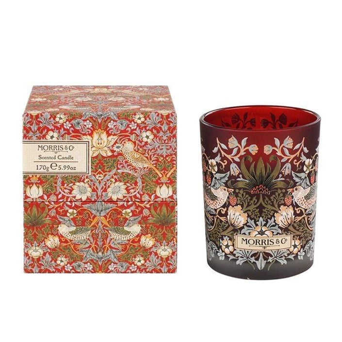 HEATHCOTE & IVORY x MORRIS & CO Strawberry Thief Scented Candle 240g