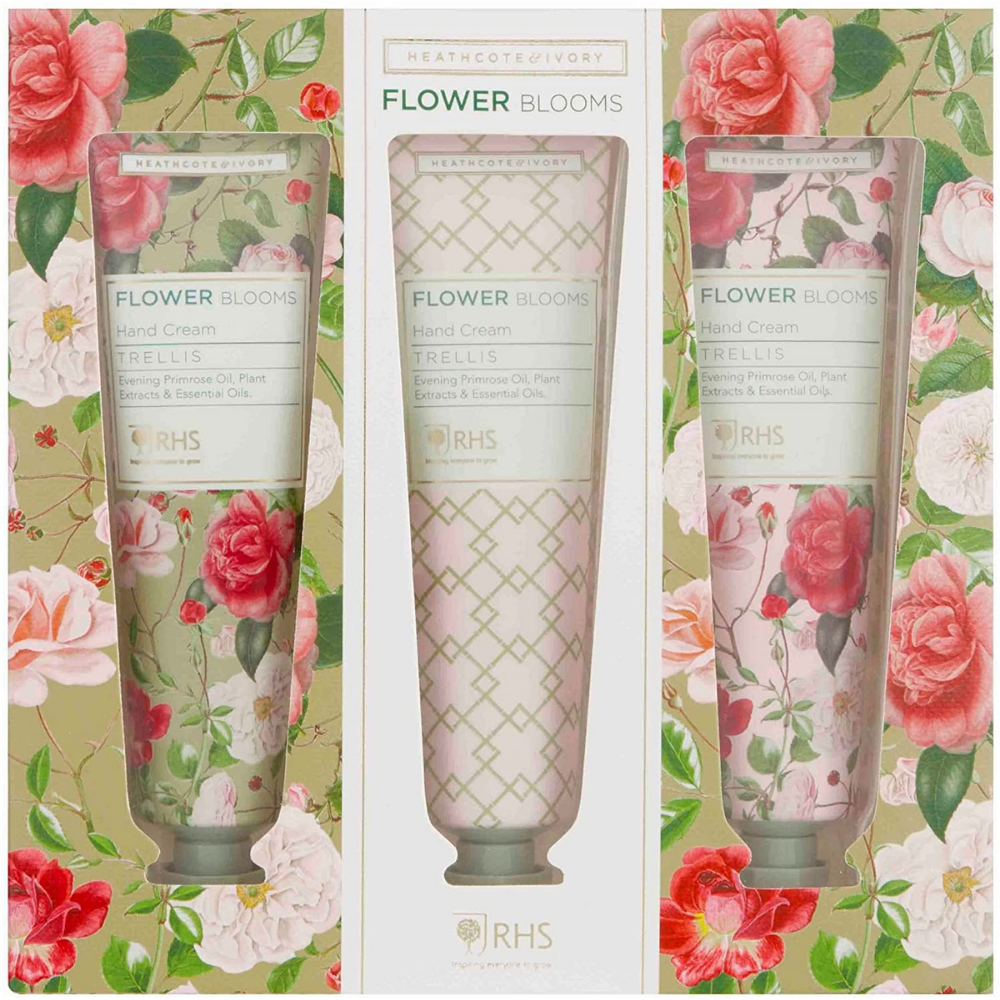 Load image into Gallery viewer, HEATHCOTE &amp; IVORY RHS Trellis Hand Cream Trio