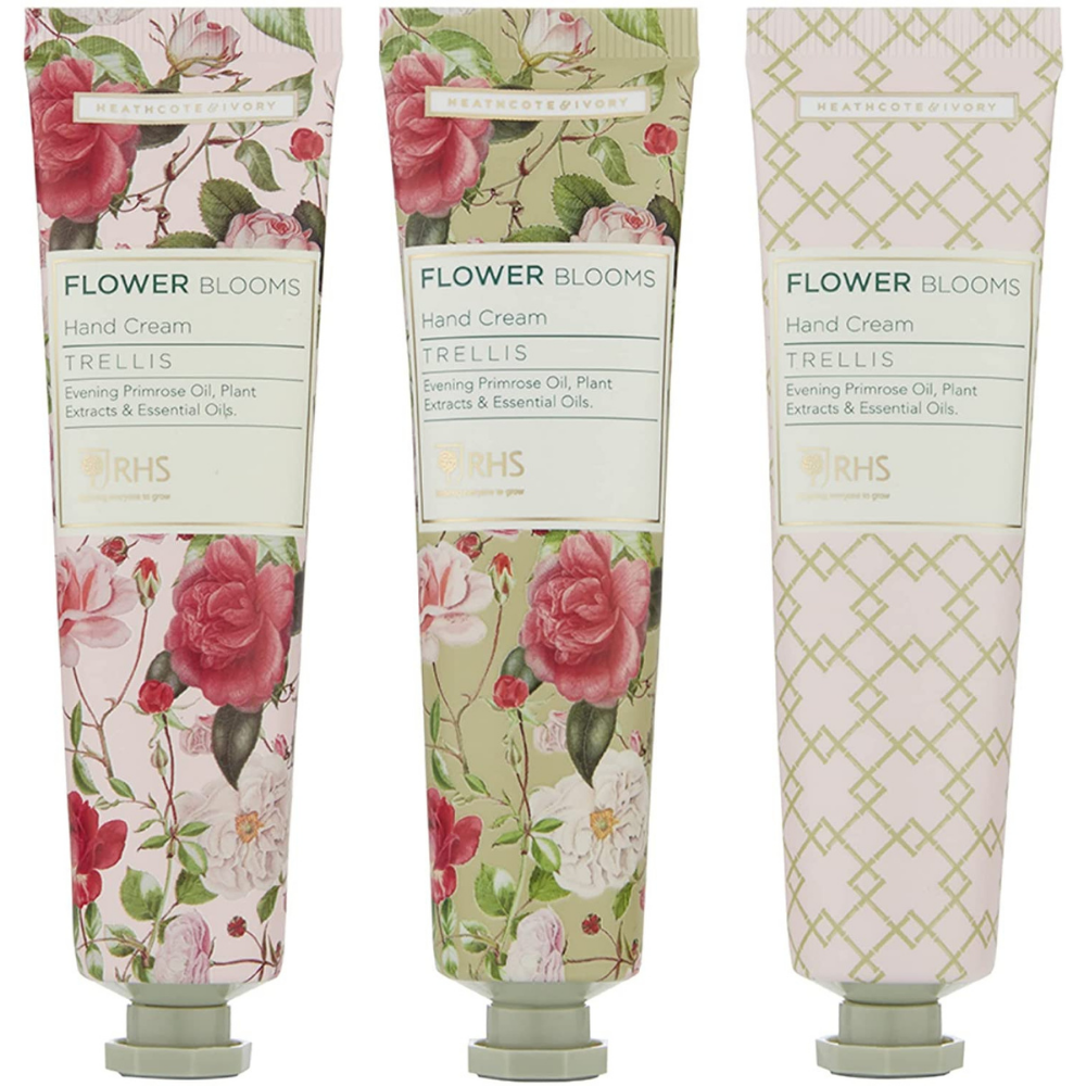 Load image into Gallery viewer, HEATHCOTE &amp; IVORY RHS Trellis Hand Cream Trio