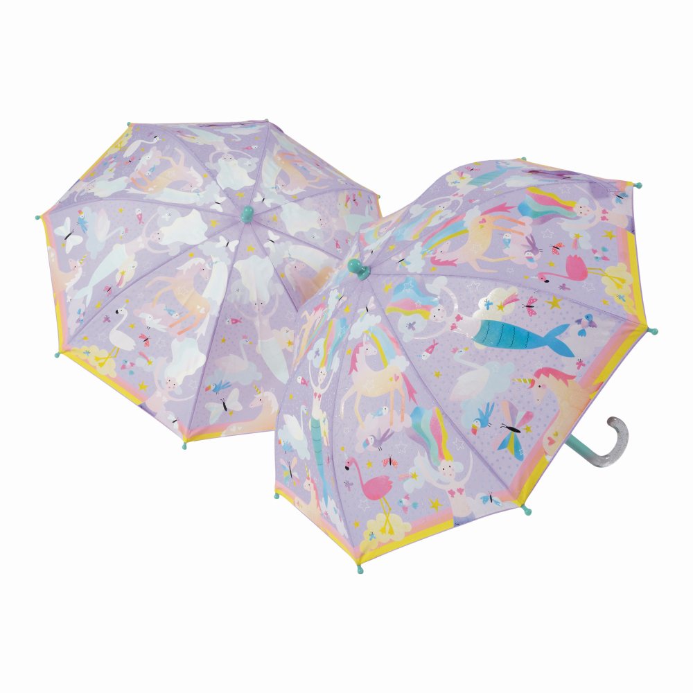 FLOSS & ROCK UK Colour Changing Umbrella - Fantasy