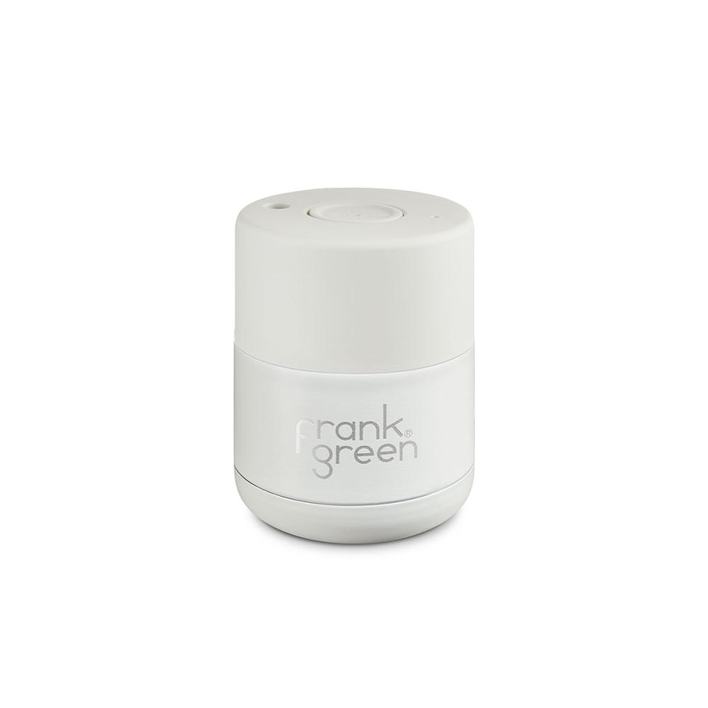 FRANK GREEN STAINLESS STEEL Reusable Coffee Cup 6oz / 175ml - Coconut Milk