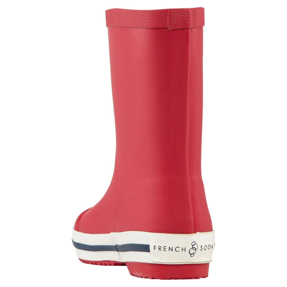 Load image into Gallery viewer, FRENCH SODA Kids Gumboot - Red