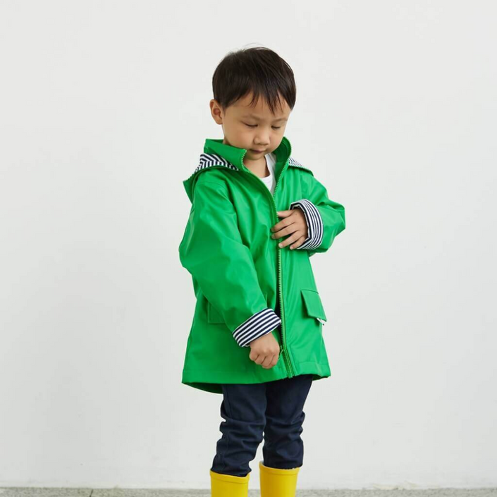 FRENCH SODA Kids Raincoat - Green
