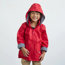 Load image into Gallery viewer, FRENCH SODA Kids Raincoat - Red