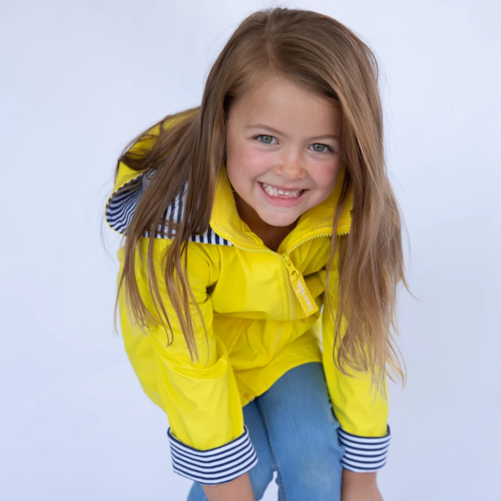 Load image into Gallery viewer, FRENCH SODA Kids Raincoat - Yellow