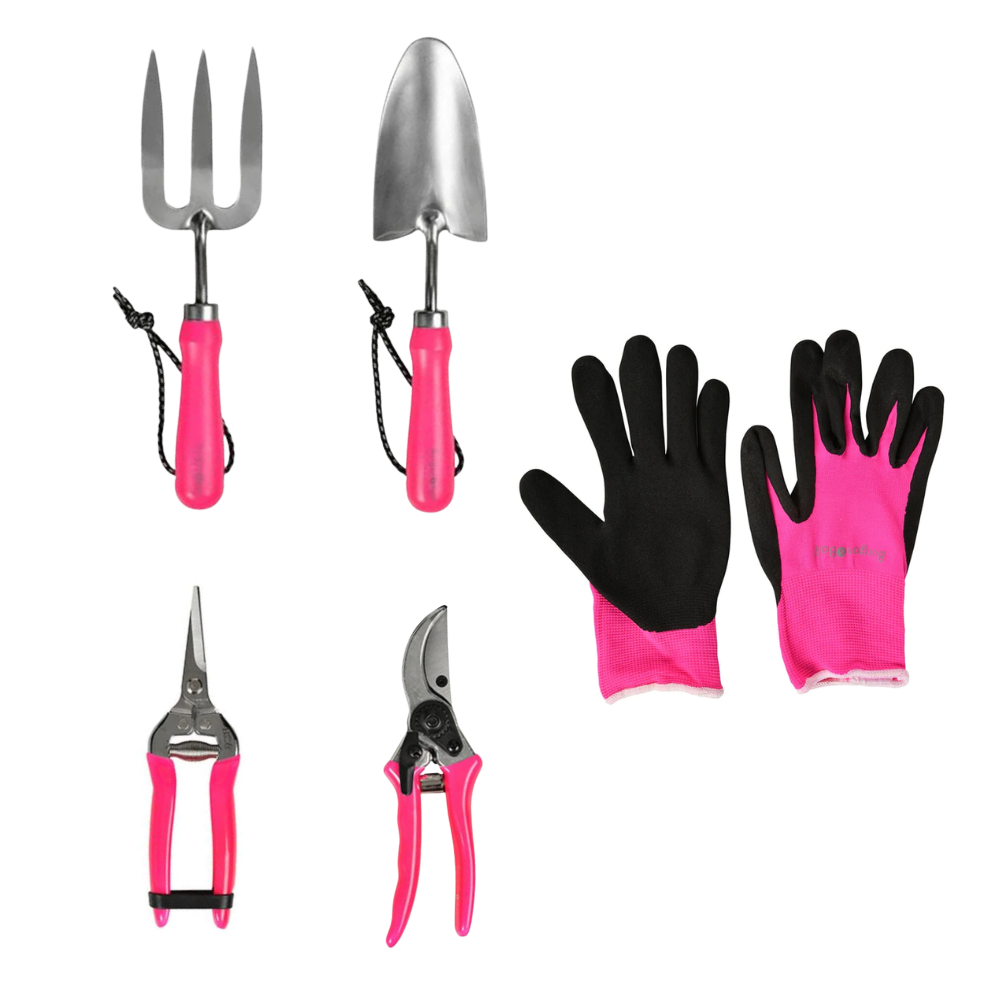 Load image into Gallery viewer, BURGON &amp; BALL FloraBrite™ Complete Gardeners Bundle - Pink