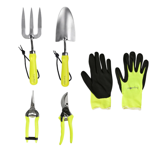 BURGON & BALL FloraBrite™ Complete Gardeners Bundle - Yellow