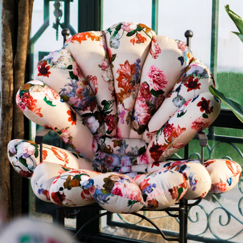 Load image into Gallery viewer, GARDEN GLORY Shell Outdoor / Indoor Cushion - Flower **Limited Stock**