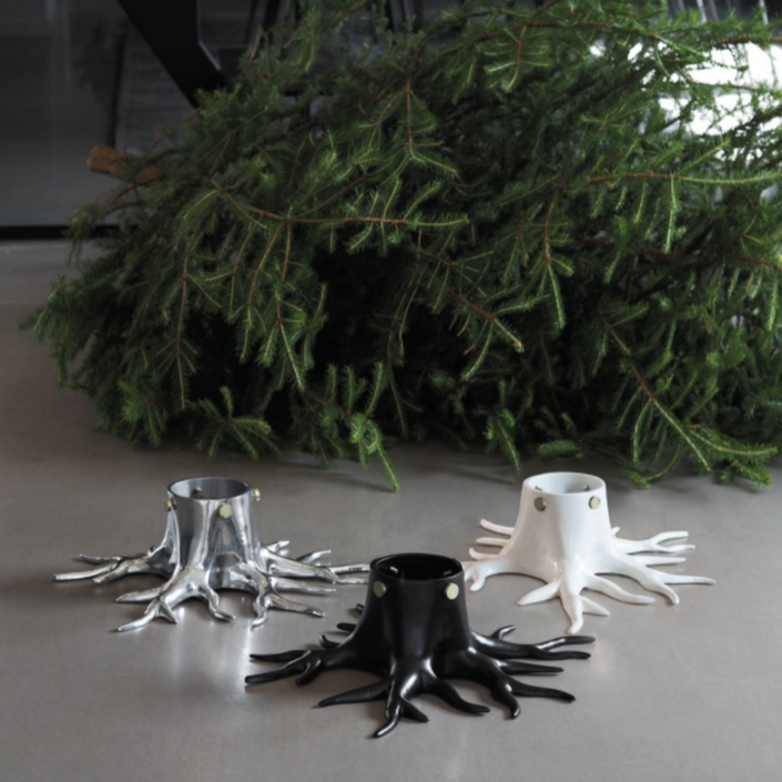 GARDEN GLORY Christmas Tree Stand " The Root" - Matte Black