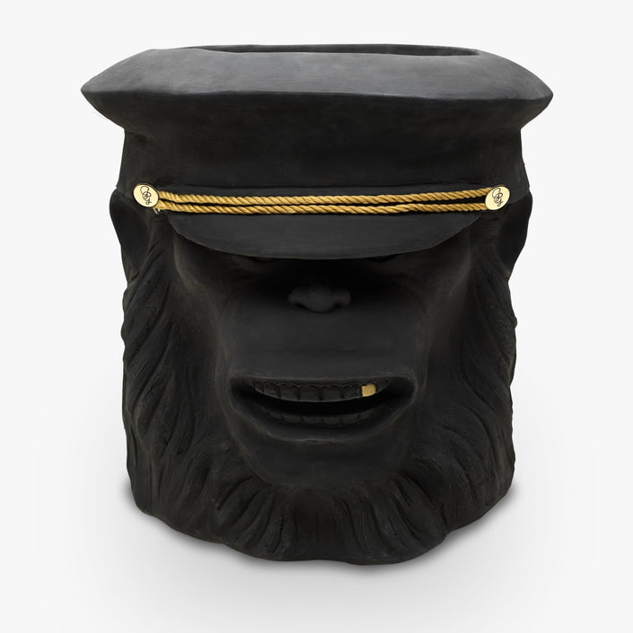 GARDEN GLORY Monkey Pot Large - Black