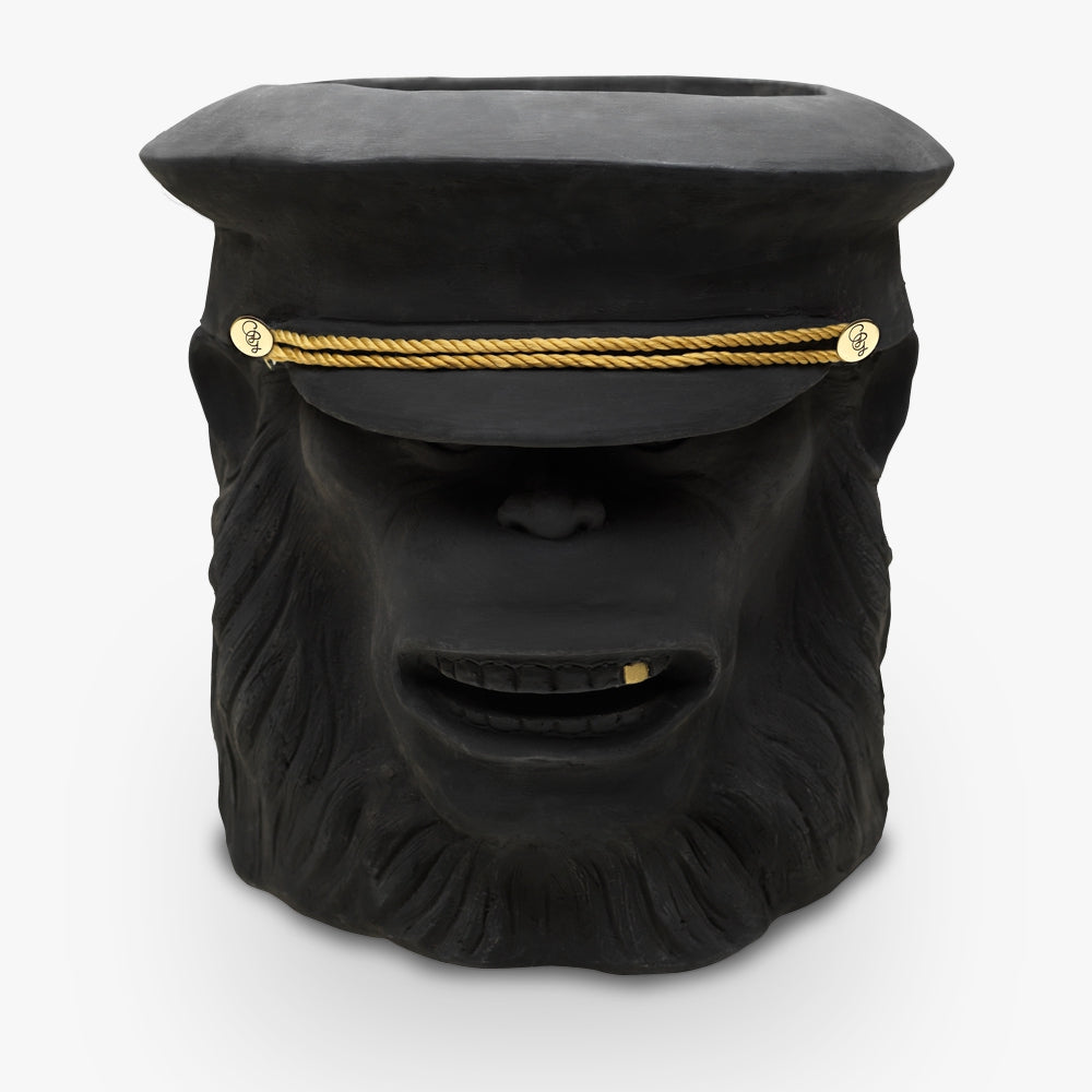 Load image into Gallery viewer, GARDEN GLORY Monkey Pot Large - Black