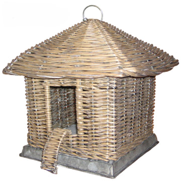 GARDMAN Rustic Hanging Bird Cabin