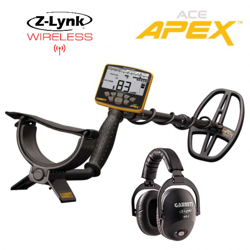 Load image into Gallery viewer, GARRETT ACE APEX Wireless Package Gold Prospecting Metal Detector