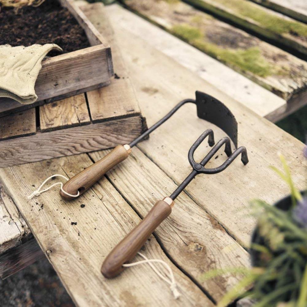 Load image into Gallery viewer, BAREBONES Hand Cultivator - Walnut