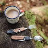 GENTLEMENS HARDWARE Camping Cutlery Tools - Timber Handle