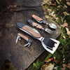 GENTLEMENS HARDWARE Camping Cutlery Tools - Timber Handle