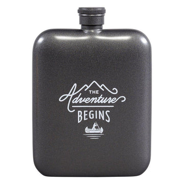 GENTLEMENS HARDWARE Hip Flask - The Adventure Begins